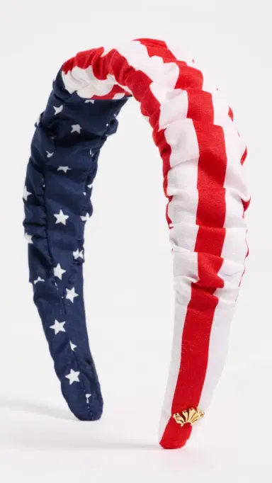 Lele Sadoughi Kelly Stars and Stripes Headband | Thumbnail 2