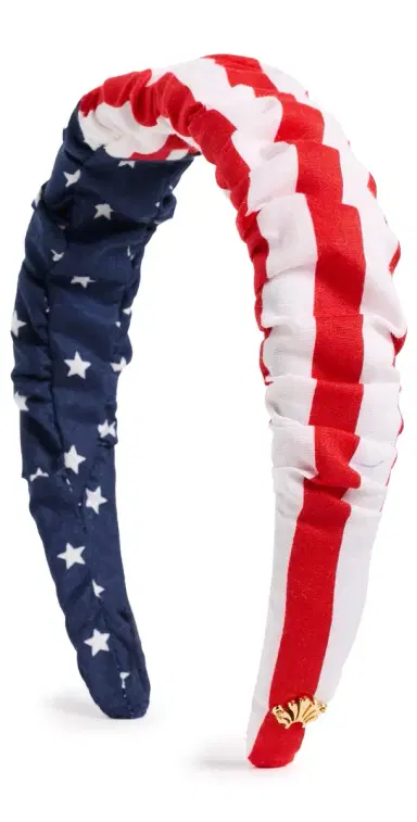 Lele Sadoughi Kelly Stars and Stripes Headband | Thumbnail 1