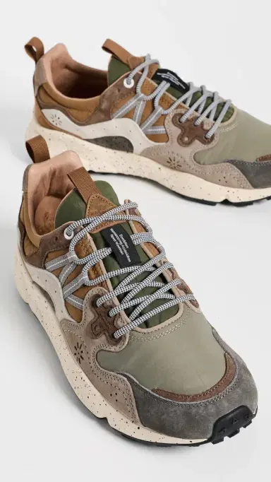 Flower Mountain Yamano 3 Sneakers Grey/Onion | Thumbnail 4 Flower Mountain Yamano 3 Sneakers Grey/Onion | Thumbnail 4