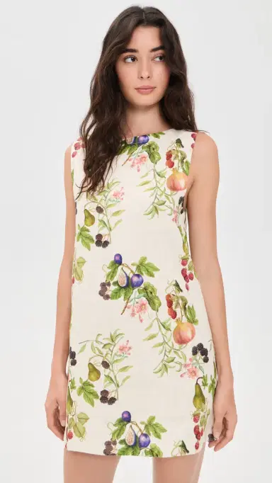 VRG GRL Aftersun inen Orchard Dress Orchard | Thumbnail 2