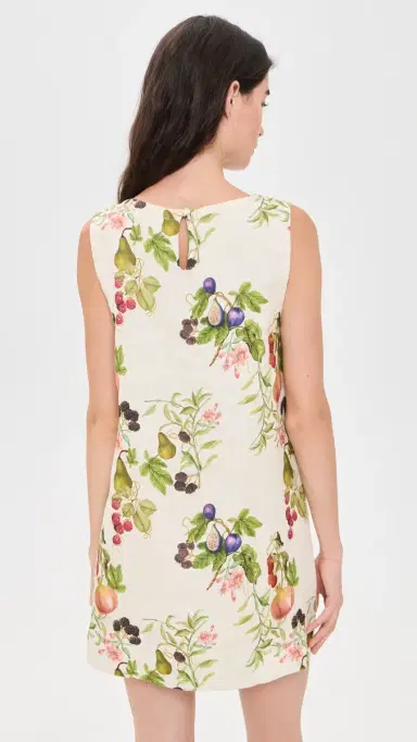 VRG GRL Aftersun inen Orchard Dress Orchard | Thumbnail 3