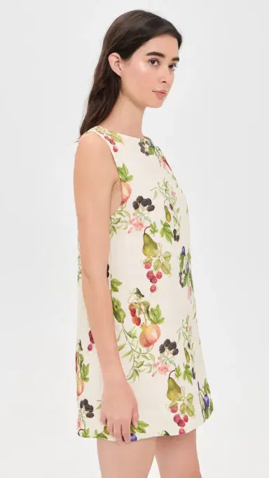 VRG GRL Aftersun inen Orchard Dress Orchard | Thumbnail 4