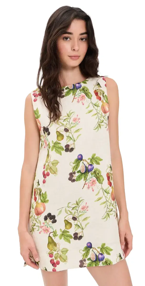 VRG GRL Aftersun inen Orchard Dress Orchard