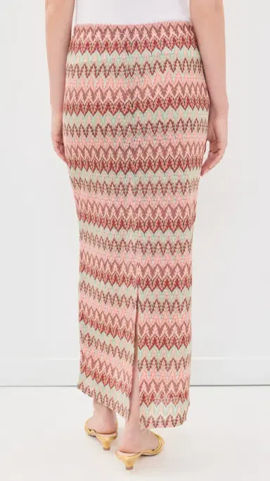 Hill House Home The Zoey Maxi Skirt Pink ulti | Thumbnail 3
