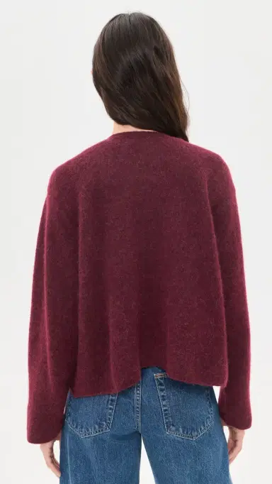 American Vintage Vitow Sweater Grenat Chine Grench | Thumbnail 3