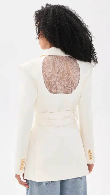 Aje Simone Lace Back Blazer | Thumbnail 3
