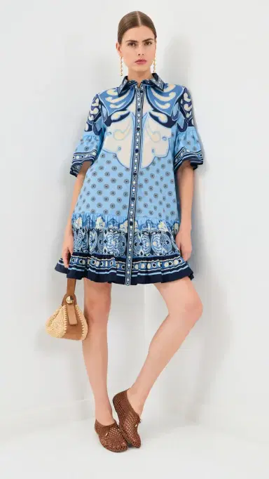 La DoubleJ Choux Mini Dress Cocoon Placee | Thumbnail 5 La DoubleJ Choux Mini Dress Cocoon Placee | Thumbnail 5