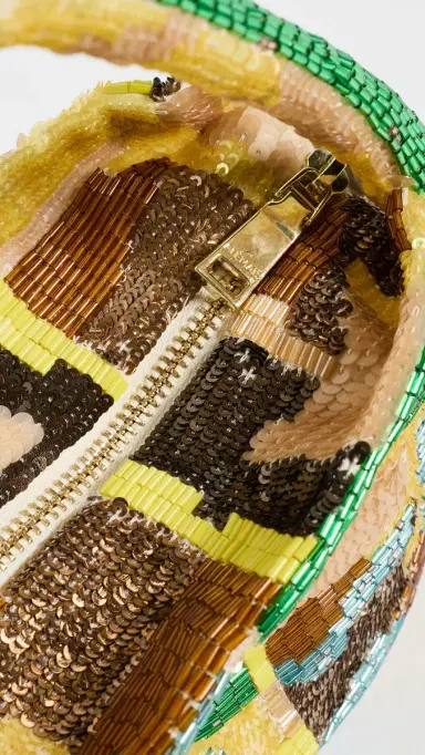ALÉMAIS Limelight Beaded Barrel Bag Multi One Size | Thumbnail 5 ALÉMAIS Limelight Beaded Barrel Bag Multi One Size | Thumbnail 5