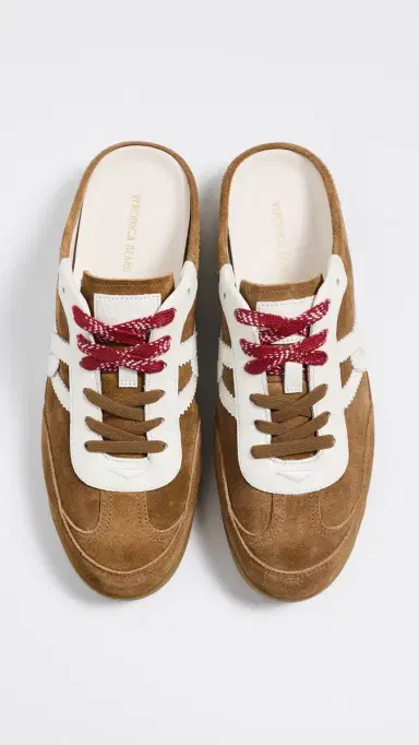 Veronica Beard Nicoline Mules Chestnut Multi | Thumbnail 5