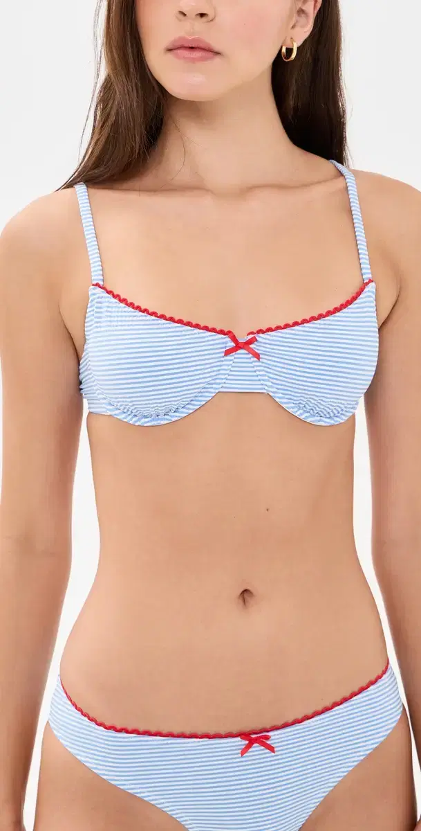 Solid & Striped The Daphne Bikini Top arina Blue