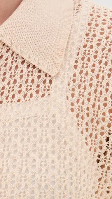 The Great. THE GREAT. The Crochet Polo | Thumbnail 6 The Great. THE GREAT. The Crochet Polo | Thumbnail 6