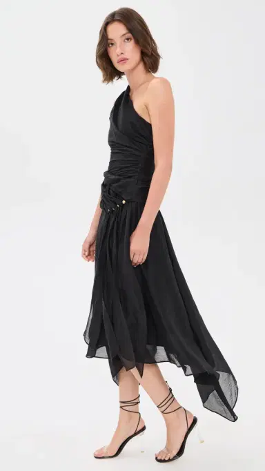 Aje Capture Maxi Dress Black | Thumbnail 4
