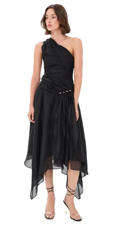Aje Capture Maxi Dress Black | Thumbnail 1