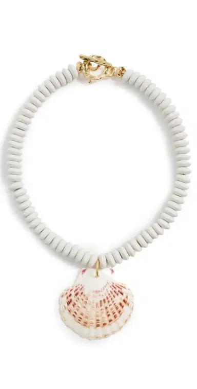 Logan Tay Carolina White Shell Necklace | Thumbnail 1