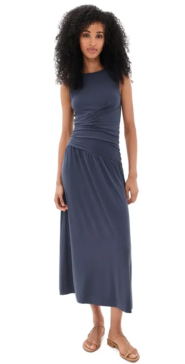PAIGE Bonita Dress Pacific Blue
