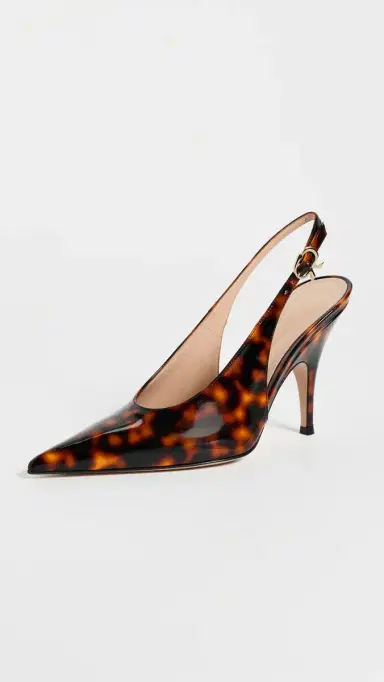 Gianvito Rossi Sofia Nuit Sling Heels | Thumbnail 2