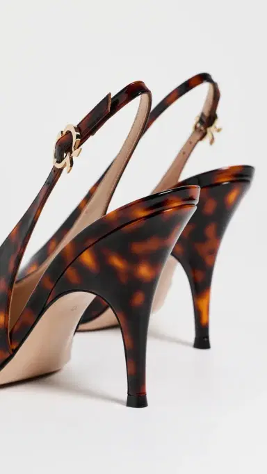 Gianvito Rossi Sofia Nuit Sling Heels | Thumbnail 4