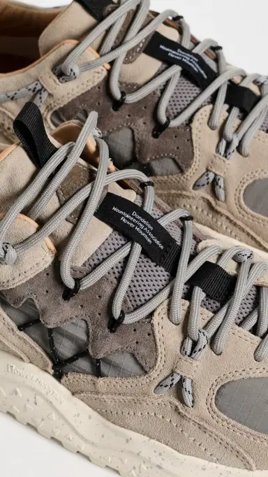Flower Mountain Yamabushi Sneakers Beige/Grey | Thumbnail 4 Flower Mountain Yamabushi Sneakers Beige/Grey | Thumbnail 4
