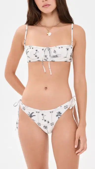 Agua by Agua Bendita Libertad Arena Bikini Top Multicolor | Thumbnail 5