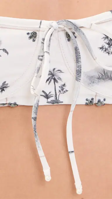 Agua by Agua Bendita Libertad Arena Bikini Top Multicolor | Thumbnail 6