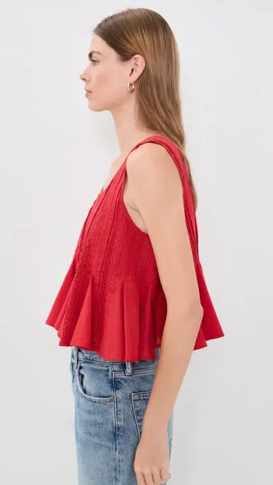 Sea Pippa Blouse Red L | Thumbnail 4 Sea Pippa Blouse Red L | Thumbnail 4