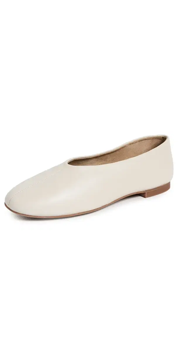 Tony Bianco Cuba Flats Dove Nappa