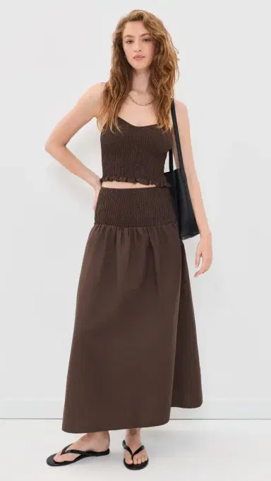 4th & Reckless Lowri Skirt Brown L | Thumbnail 5