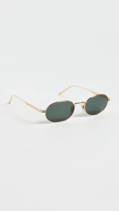 Chimi Titan Oval Sunglasses Gold One Size | Thumbnail 4 Chimi Titan Oval Sunglasses Gold One Size | Thumbnail 4