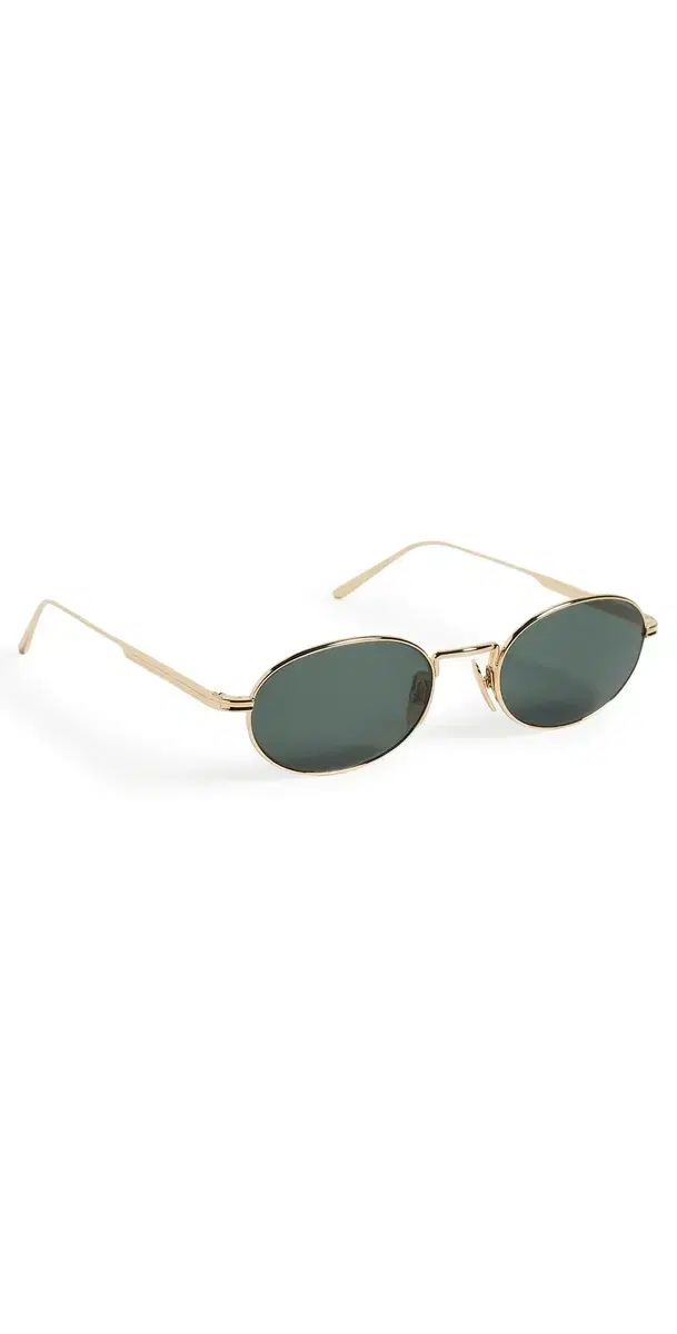 Chimi Titan Oval Sunglasses Gold One Size