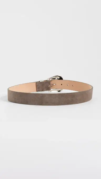 B-Low The Belt Frank Suede Belt Elephant ilver | Thumbnail 4