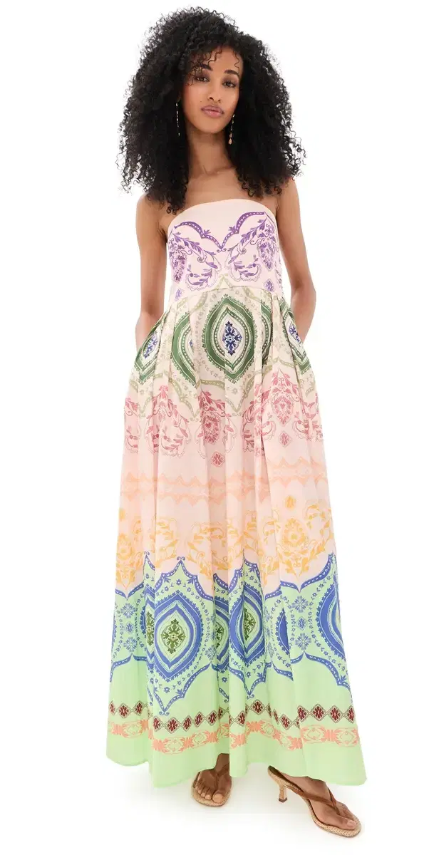MISA addie Dress Rainbow Ceramic
