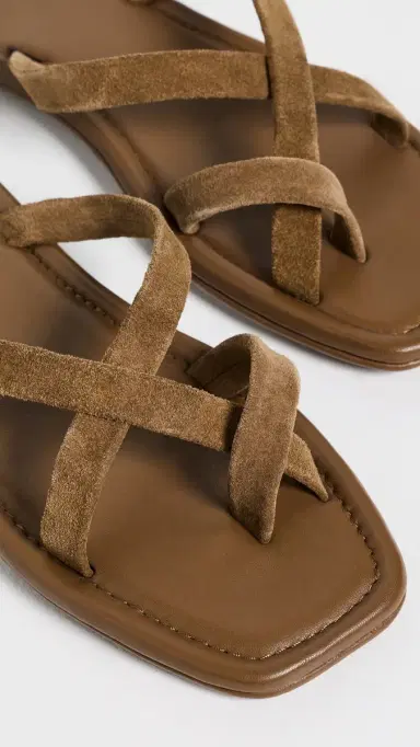 St. Agni Soft Strap Slides toffee suede | Thumbnail 6 St. Agni Soft Strap Slides toffee suede | Thumbnail 6