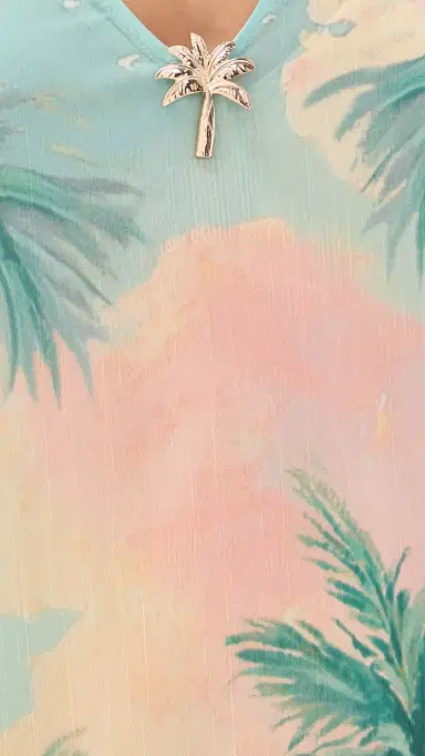 Show Me Your Mumu taycation Coverup Maxi Dress unset Cove Chiffon | Thumbnail 6 Show Me Your Mumu taycation Coverup Maxi Dress unset Cove Chiffon | Thumbnail 6