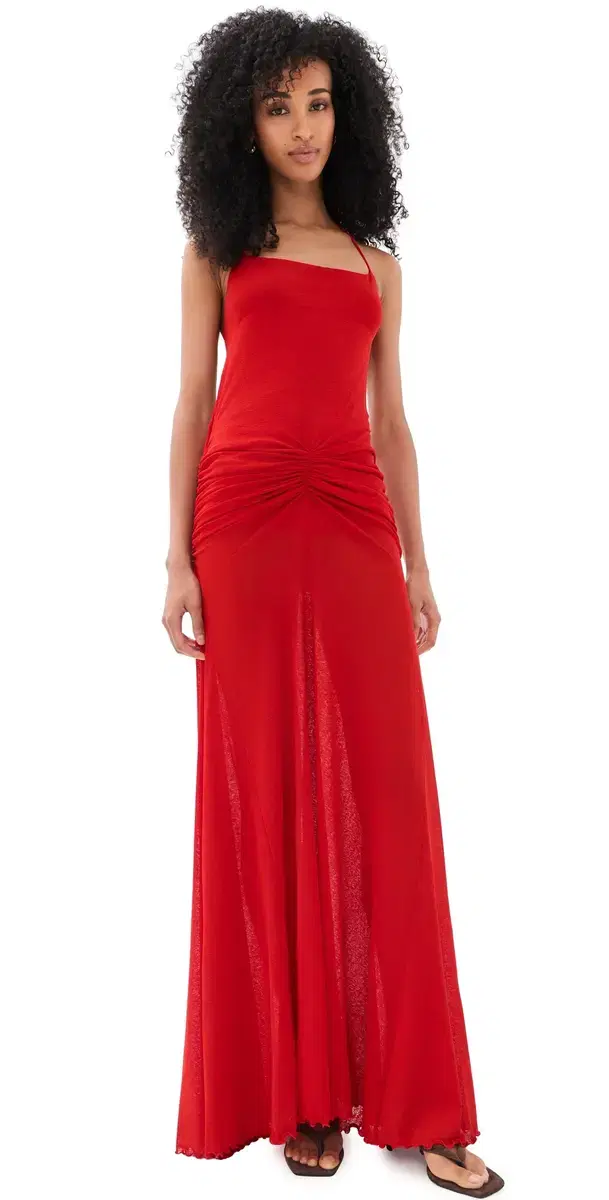SIEDRES Nensi Maxi Dress Red