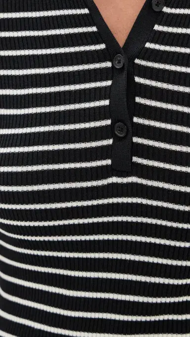 Nili Lotan Fenna Stripe Polo | Thumbnail 6 Nili Lotan Fenna Stripe Polo | Thumbnail 6