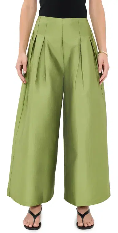 Chan Luu Techno Taffeta Trousers Tulip Stem | Thumbnail 1 Chan Luu Techno Taffeta Trousers Tulip Stem | Thumbnail 1