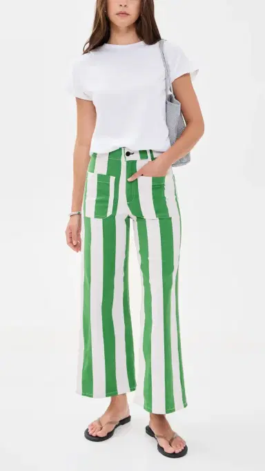 Askk NY Cropped Sailor Pants Beverly Stripe | Thumbnail 5 Askk NY Cropped Sailor Pants Beverly Stripe | Thumbnail 5