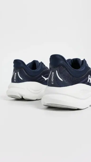 Hoka Bondi 9 Sneakers VARSITY NAVY / WHITE 8 | Thumbnail 3