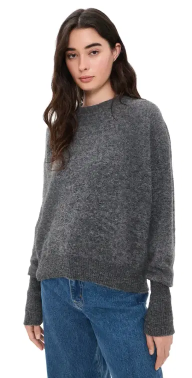 American Vintage Vitow Sweater Acier Chine M/L | Thumbnail 1 American Vintage Vitow Sweater Acier Chine M/L | Thumbnail 1