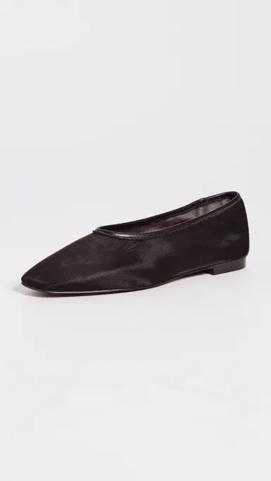 Madewell Mylie Mesh Ballet Flats Dark Carob 8 | Thumbnail 2