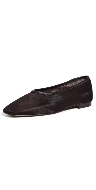 Madewell Mylie Mesh Ballet Flats Dark Carob 8 | Thumbnail 1