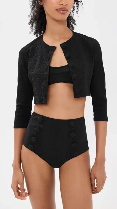 Lisa Marie Fernandez Cardigan | Thumbnail 5