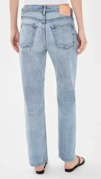 Moussy Vintage Covington Straight Low Jeans | Thumbnail 3 Moussy Vintage Covington Straight Low Jeans | Thumbnail 3