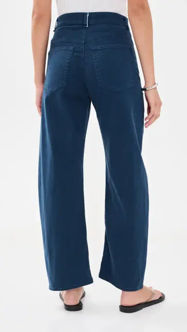 Askk NY Twisted Barrel Pants Navy | Thumbnail 3