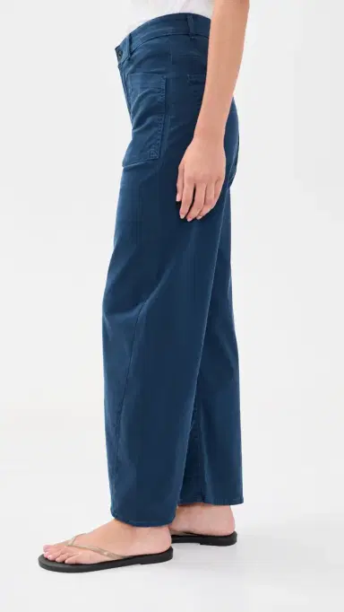Askk NY Twisted Barrel Pants Navy | Thumbnail 4