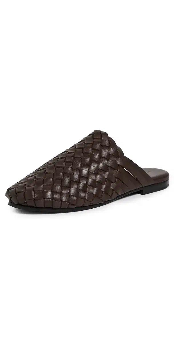 St. Agni Bunto Woven Slides Chocolate