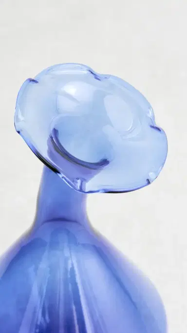 Tizo Design Glass Angled Neck Large Vase | Thumbnail 3