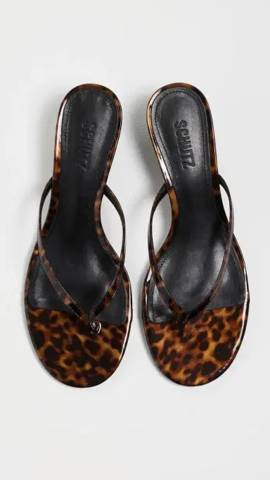 Schutz Roslyn Wedge Casual Sandals Brown | Thumbnail 5