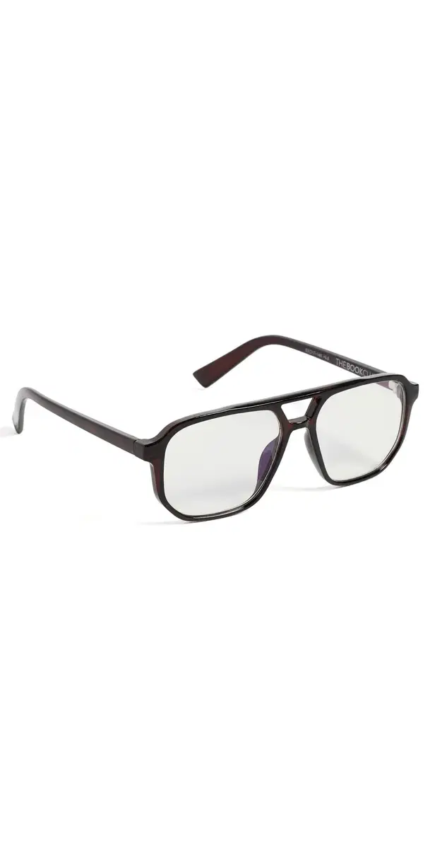 The Book Club The Atticus Blue Light Eyeglasses Bark One Size