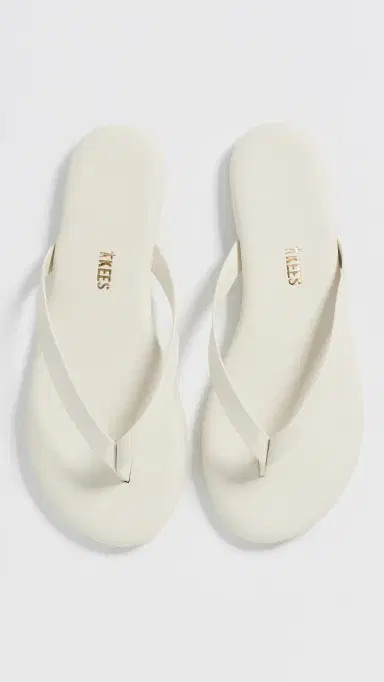 TKEES The Boyfriend Sandals Cream | Thumbnail 2